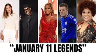 5 Celebrities Born on January 11 | Then & Now (2026)
