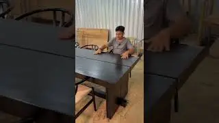 Set meja makan solid #jepara #furniture #kayujatiasli #mejasolid