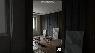 From Empty Shell to 5-Star Luxury Bedroom | Cinematic Interior Transformation #BuildSerenity #shorts
