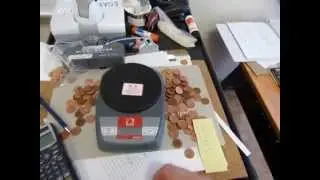 How much does a penny REALLY weigh?