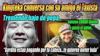 Kingteka conversa con su amigo taxista, tremendo baje de pepa - Gordo b&aacute;&ntilde;ate y gasta tu jab&oacute;n 🤣TROVO