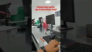 Control Room satu posisi pekerja wanita