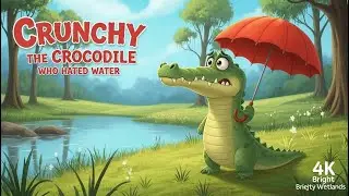 Silly Crocodile - THE CROCODILE WHO HATED WATER 🦷🐊 - Stories for Kids # 3