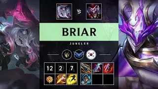Briar Jungle vs Shaco: Legendary - KR Diamond Patch 14.21