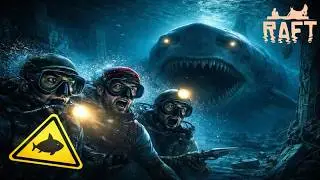 ⚠️ NO ESTÁBAMOS SOLOS… Resolver este puzle nos llevó cara a cara con un MEGALODON | RAFT
