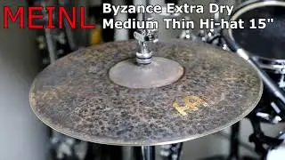 Meinl Byzance Extra Dry Hi-hat 15