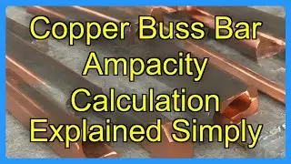 Copper Buss Bar Ampacity Calculation Explained Simply