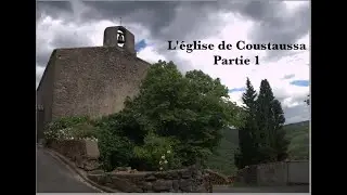 Rennes le château   L'église de Coustaussa  Partie 1