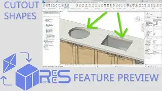 Realtime Custom Cabinetry System 27 (for Revit 2027) : DEVELOPMENT PREVIEW - CUTOUT SHAPES