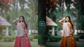 Black and green tone Lightroom photo editing//Lightroom best idea and new tricks//