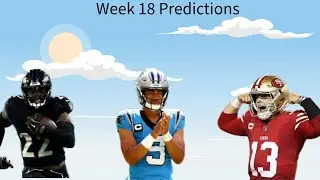 Predicting Week 18 of the 2025 NFL season