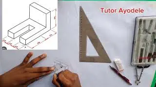 Isometric Projection Tutorial | Isometric Drawing in Technical Drawing