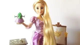 Disney Store Tangled Rapunzel Deluxe Singing Doll Set review