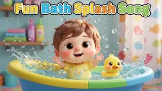 Fun Bath Splash Song | Fun Bath & Hygiene Adventure for Toddlers