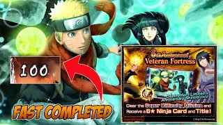 NxB NV: Completed 6th Anniversary Veteran Fortress Gameplay With Sasuke Shadow.