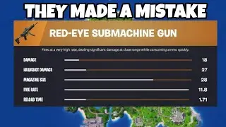 Fortnite reload made a mistake! (new squid game weapon)