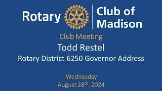 August 28, 2024 Todd Restel