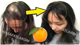 only 2 powerful ingredients🍊, and your hair will grow extremely fast
