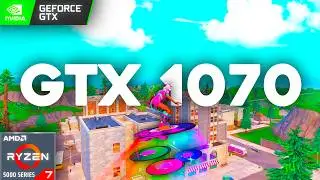GTX 1070 | 5700X3D | Fortnite Reload бенчмарк ОБЕ КАРТЫ