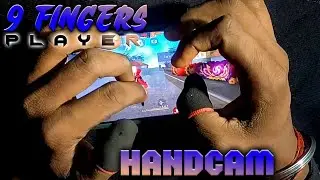 WORLD RECORD 💯 | 9 FINGERS PLAYER 🤯 | FREE FIRE MAX 🔥 | HANDCAM 😈 #trending