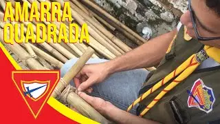 NÓS E AMARRAS - AMARRA QUADRADA