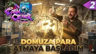 Bizi TV Showunda Kumbara Doldurtuyorlar ! | Cash Cleaner Simulator T&uuml;rk&ccedil;e B&ouml;l&uuml;m 2