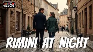ITALY - RIMINI - Night walk In Rimini - #italy #rimini