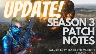 HUGE SEASON 3 CHANGES TO WARZONE!  META DESTROYED!  (NERFED M16, FFAR, AUG, SYKOVS)