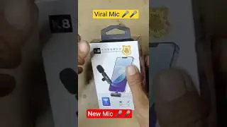 Wireless mic kaise connect kare 🎤 | mic kaise connect kare 🖱📱🎤 |  #wireless #mic #shorts #viral