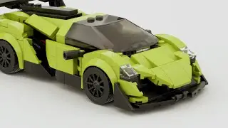 Sports car Lime green 