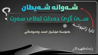 بابەتە فقهیەکان/ ٩٦✍️شەوانە شەیطان سێ گرێ دەدات لەلای سەرت..!؟  🎙مامۆستا هۆشیار احمد چەمچەماڵی 