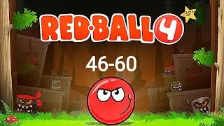 Red ball 4 Level 46-60 II BATTLE FOR THE MOON