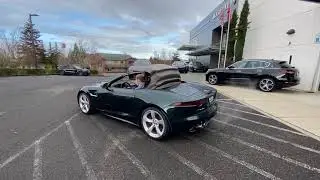 2019 Jaguar F Type R Convertible Top Operation