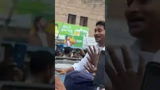 YS Jagan Anna 💙 Moving Amidst Massive Crowd 🌊 | Narsipatnam Mass Tour | #trending #viral