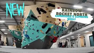 Rainbow Rocket North in Cambridge: A Huge New Climbing Wall & Ultimate Comfort!