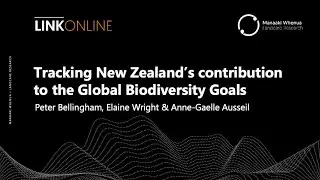 LINK Online: Tracking New Zealand&rsquo;s contribution to the Global Biodiversity Goals
