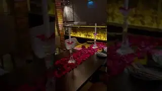 Valentine&rsquo;s Day table set up