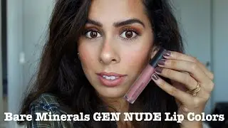 Bare Minerals Gen Nude Matte Liquid Lip Colors | ChaiTimewithMeesha