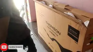 Thomson 9A 43 inch Smart Android tv unboxing first look