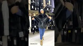 #shorts ЛЕТУЧАЯ МЫШЬ &bull; КРАСИВАЯ НОРКОВАЯ ШУБКА