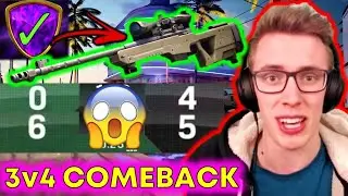Teammate QUITS DOWN 0-4, Comeback?!. Miami SnD: MASTERS League Play Cold War 😱