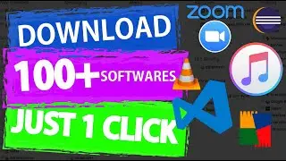 Install 100+ software just one click (No clicking next. Just pick your apps and go)