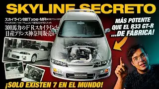 Este SKYLINE Es M&aacute;s POTENTE Que el GT-R... Y NADIE LO CONOCE - La Historia DEL SKYLINE 280 Type-MR