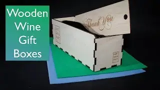 Wooden Wine Box - sample for HDH Wines