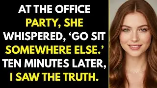 &ldquo;At the Office Party, She Whispered, &lsquo;Go Sit Somewhere Else &rsquo; Ten Minutes Later, I Saw the Truth &rdquo;