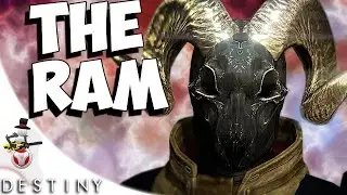 Destiny - The Ram EXOTIC WARLOCK HELMET - Sunsinger Subclass