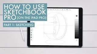Как использовать Sketchbook Pro (на iPad Pro)