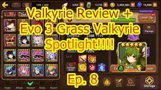 Monster Super League - Valkyrie Review + Grass Valkyrie Spotlight Ep. 8 (Audio Fix)