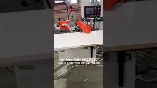 Automatic curved straight line edge sealing machine
