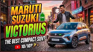  Maruti Suzuki Victoris CNG Review | Best CNG SUV in India?** #marutisuzuki #review #car 